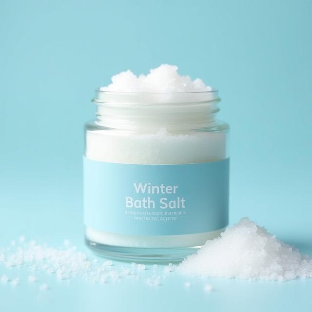 겨울 입욕 소금